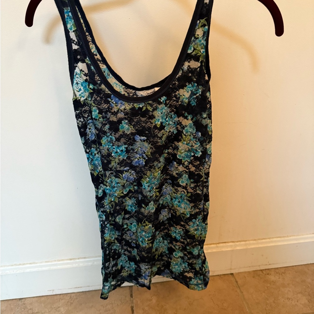 Floral Lace Tank Top